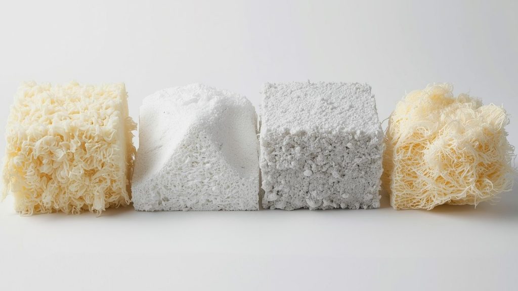 グラスウール・ロックウール・発泡ウレタン・フェノールフォームなど断熱材の写真